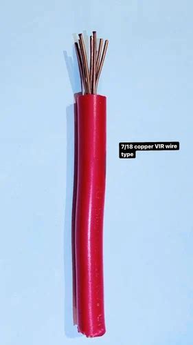Copper Cable - 718 Copper VIR Wire Type Cable Manufacturer from Jaipur