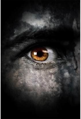 Demonic Eye Looking At You Premium Poster Paper Print - ArtzFolio.com ...