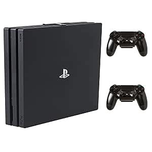 HIDEit Mounts PS4 Pro Mount + (2) Controller Mount (Bundle), Tabletop ...