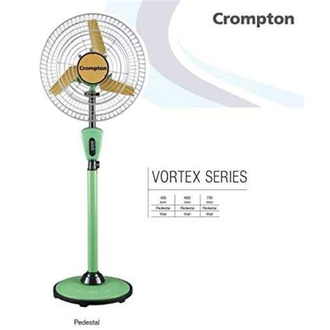 Crompton Vortex 3 Blade (450mm) Pedestal Fan Price in India, Specs ...