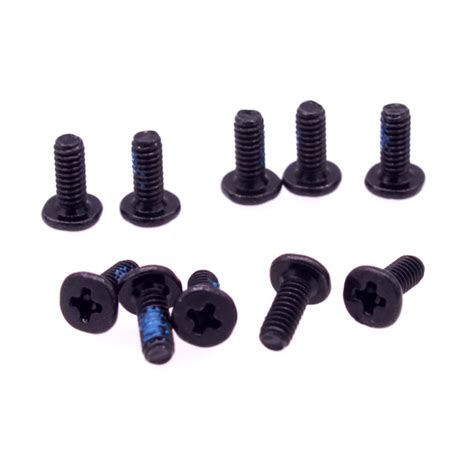 10-Pack M2x5mm Black Mounting Screw Bottom Case Screws Replacement for ...