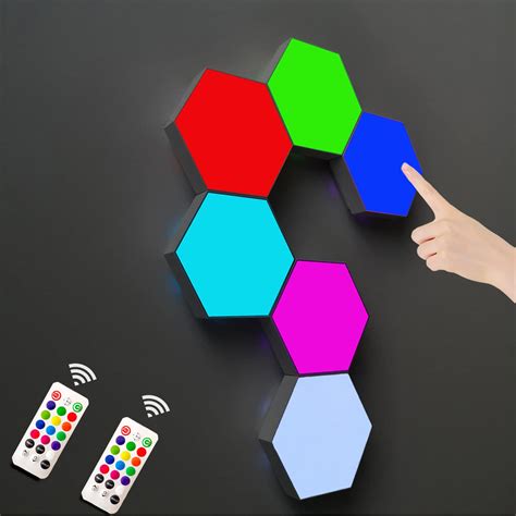 Premium Modular Quantum Multicolor Lights with Touch Sensor & Remote ...