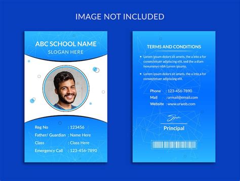 Page 12 | Free Teacher id cards templates to design online | Freepik