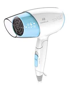 Havells HD3201 Foldable 1500 Watts Silent Hair Dryer, 3 Heat (Hot/Cool ...