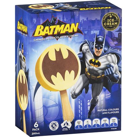 Batman Batman Ice Cream 6 Pack | Woolworths