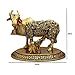 Lord krishna's Kamdhenu Cow with Calf and Krishna Brass Like Metal ...