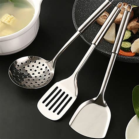 1pc Kitchen Gadget Stainless Steel Non-stick Spatula Shovel For Home ...