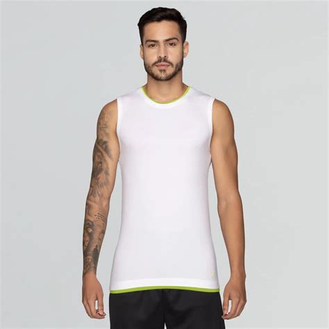 XYXX Vests for Men | White, Activo Cotton Gym Vest, Stretch Cotton ...