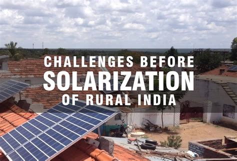 Challenges Before Solarization of Rural India – Bluebird Solar