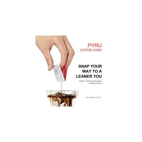 PYRU Coffee Card Arabica Coffee with EGCG & White India | Ubuy