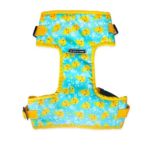 That Dog In Tuxedo Pineapple Dog Body Harness with Air Mesh (Yellow ...