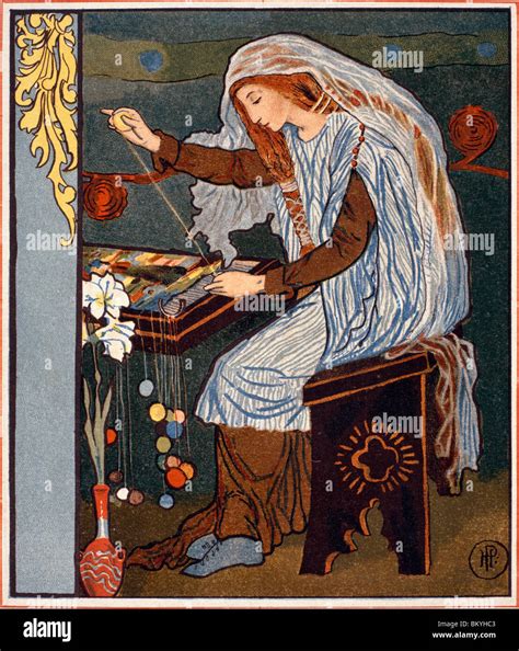 Sagte die dame von shalott -Fotos und -Bildmaterial in hoher Auflösung ...