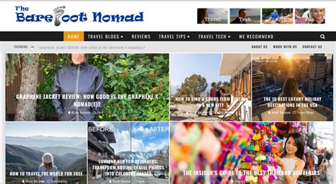 33 Easy and Beautiful Travel Blog Examples in 2023 - 10Web