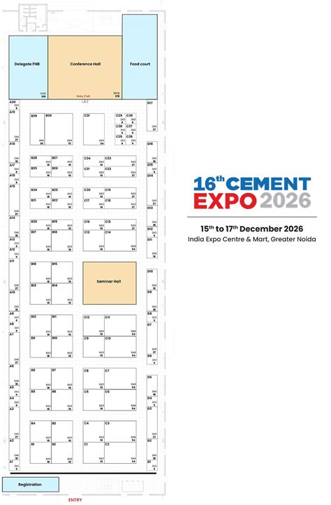 Floor Plan - Cement Expo 2025