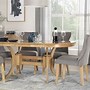 Image result for Oval Extendable Dining Table Seats 8