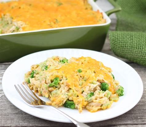 Cheesy Chicken Broccoli Rice Casserole - The Farmwife Cooks