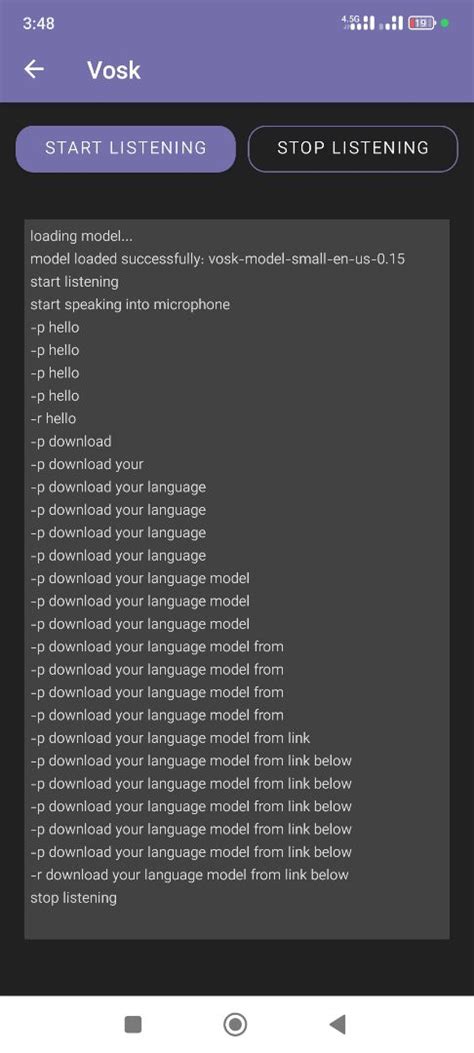 Sketchub • Vosk | Offline Voice Recognition