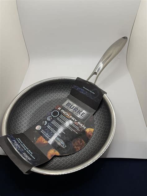 Amazon.com: David Burke Geo Clad Series 8 Inch Fry Pan Stainless Steel: Home & Kitchen
