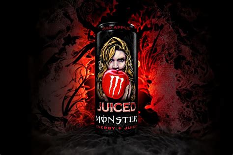 Monster Energy Wallpaper Red