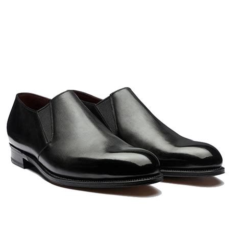 Black Leather Worthing Loafers - Formal Shoes – Costoso Italiano
