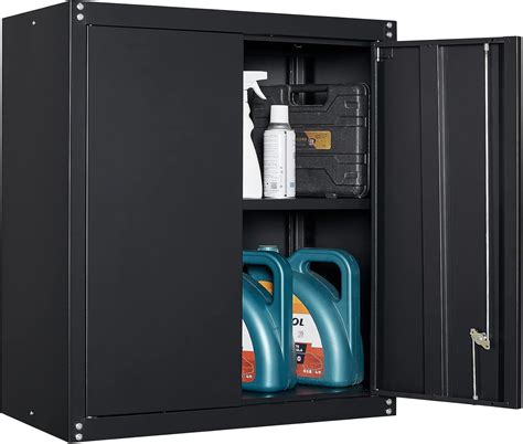 Amazon.com: GEDELITE Metal Wall Cabinet Locking Doors and Adjustable ...