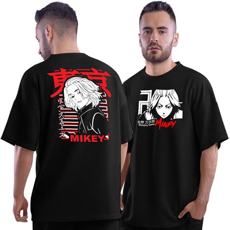Mikey Kun Unisex Oversized Anime T-Shirt – Dudeme