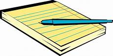 Pad Clipart by Falling In With They Grumble Pen Papers Pad Pad Clipart