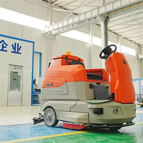 Battery Powered Hard Floor Scrubber for Large Areas - Floor Scrubber ...