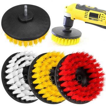 Generic 3pcs Multipurpose Drill Powered Scrub Brush Set 5 Inch Shower ...