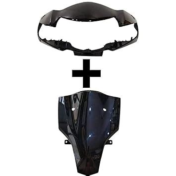 BIJJAN Accessories Combo of Activa 3G Headlight Visor & Front Nose (FEB ...