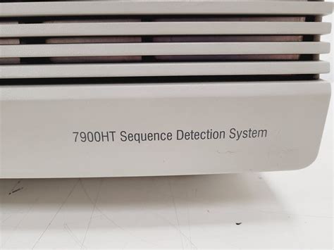 Applied Biosystems ABI Prism 7900HT Sequence Detection System Lab ...