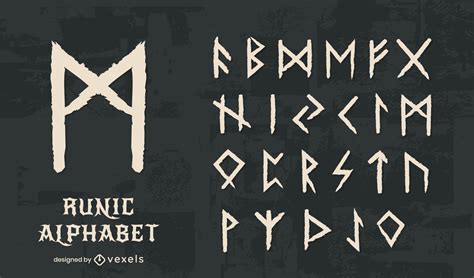Viking Rune Alphabet Vector Download