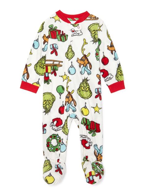 Dr. Seuss - Matching Family Christmas Pajamas Baby Boy Girl Unisex ...