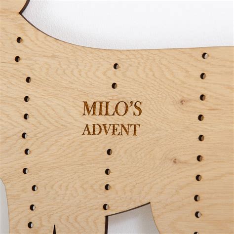 Personalised Dachshund Dog Advent Calendar By Stag Design