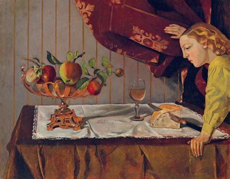 Still Life With A Figure by Balthus | Buy Posters, Frames, Canvas ...