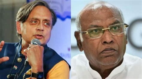 Mallikarjun Kharge Vs Shashi Tharoor: Congress to get its first non ...