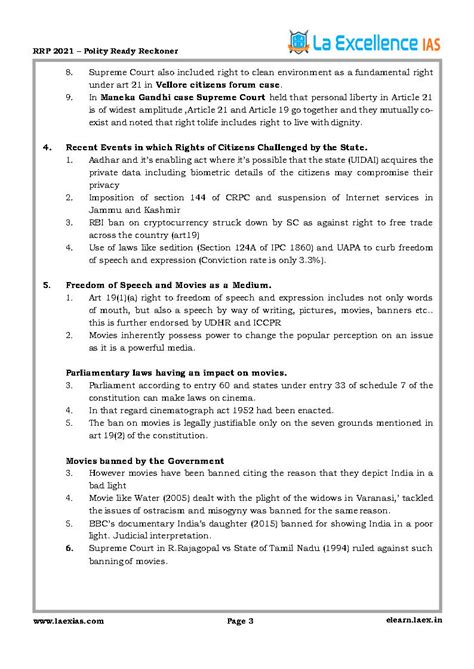 La Excellence IAS-RRP Mains Polity 2021-English Medium-Notesindia