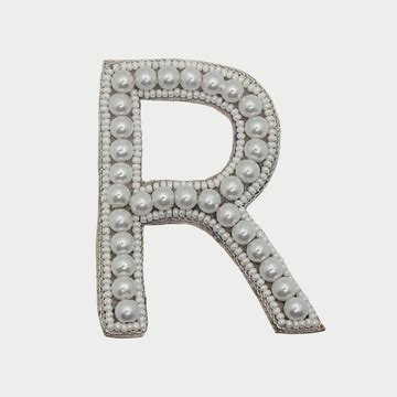 Oceanic Pearl Alphabet 'R' Patch – Our Knots