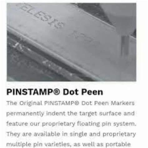 Pin Marking Machine - Telesis Single Marking System Trader - Wholesaler ...