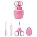 Buy SYGA Baby, Infant and Toddler Pink Grooming Kit with Scissors - The ...