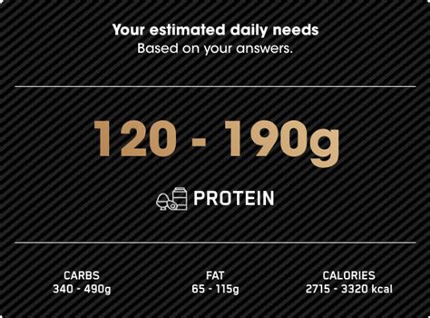 Calculate Your Daily Protein Intake Needs - Optimum Nutrition