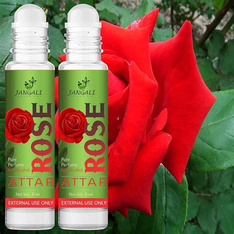 Pure Jangali Organics Natural Herbal Undiluted Floral Rose Attar ...