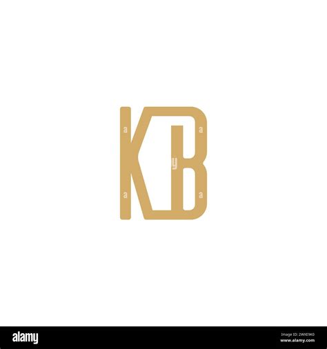 KB Logo Design. Letter KB Icon Stock Vector Image & Art - Alamy