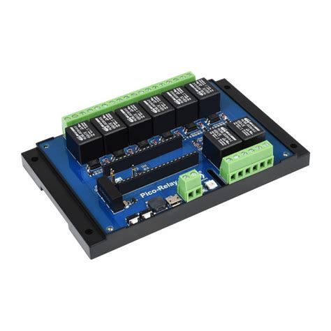 Buy Industrial 8-Channel Relay Module for Raspberry Pi Pico, Multi ...