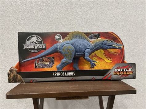 Mattel NEW!! Jurassic World Battle Damage Spinosaurus India | Ubuy