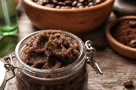 DIY coffee and honey body scrub your skin will love