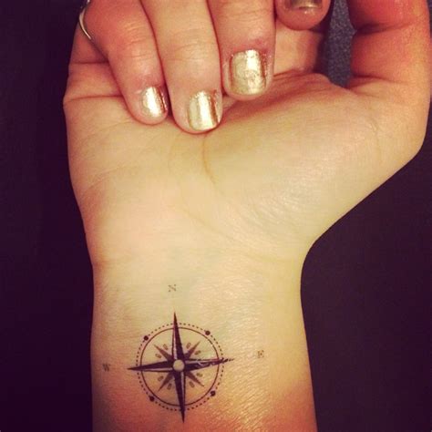 Image result for Simple Compass Tattoo Outline