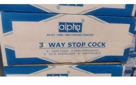 3 Way Stop Cock Exporter, Supplier from Indore