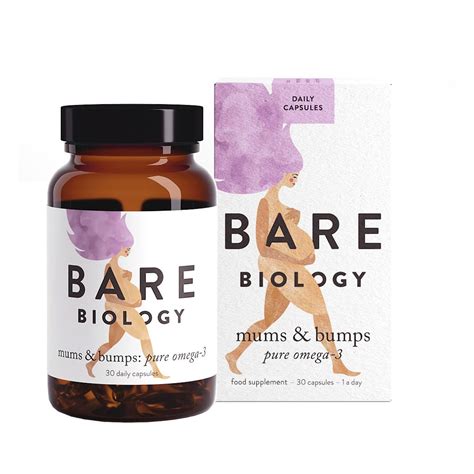 Buy Bare Biology Omega 3 Fish Oil for Pregnant Women - Mums & Bumps s ...
