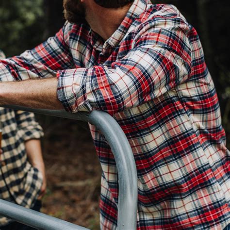 Plaid Flannel Shirts For Men